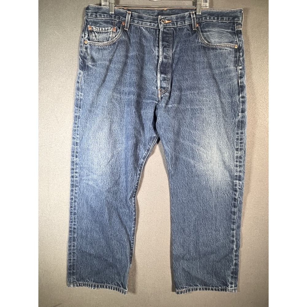 Levi's 501 Button Fly Jeans Size 44x30